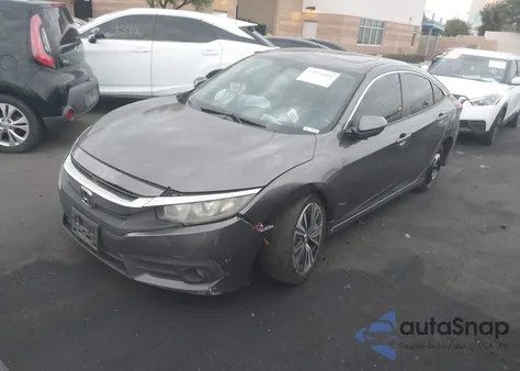 2016 Honda Civic Ex-T из США, поврежденный, VIN 2HGFC1F36GH636728